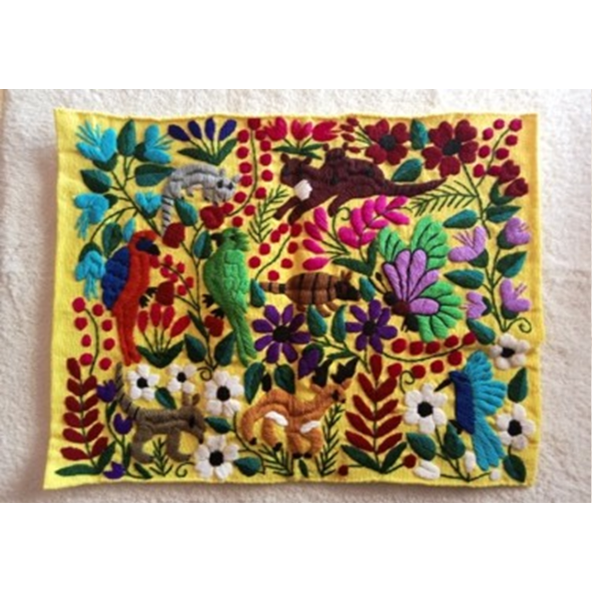 Fundas cojines animalitos bordadas
