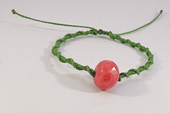 Pulsera Cuarzo cereza
