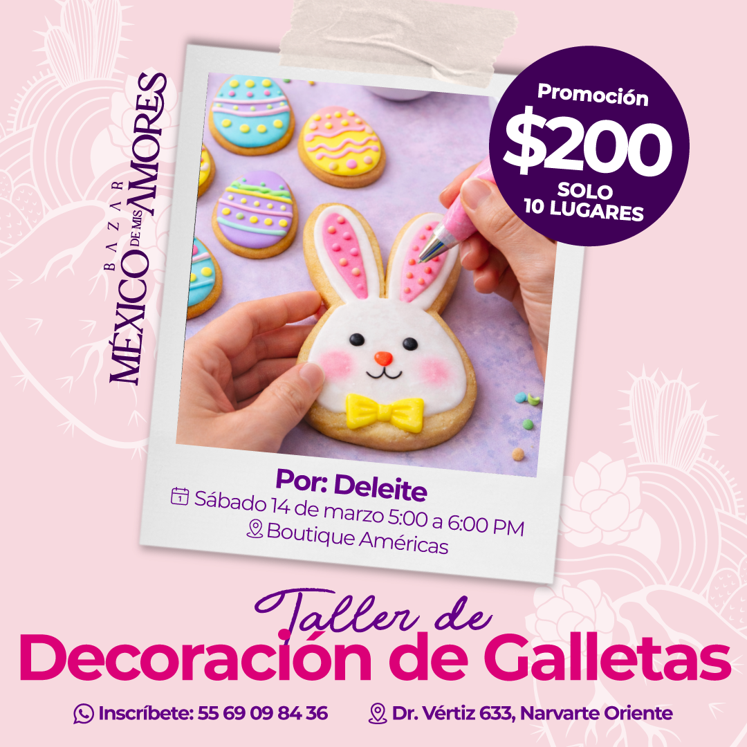 Taller Decoración de Galletas