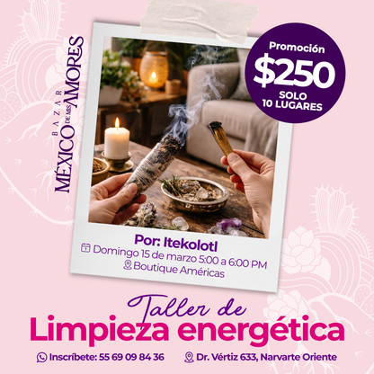 Taller Limpieza Energética