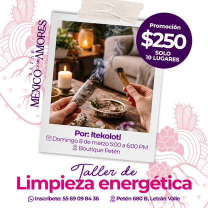 Taller Limpieza Energética