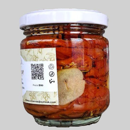 Tomates secos en aceite de olvia